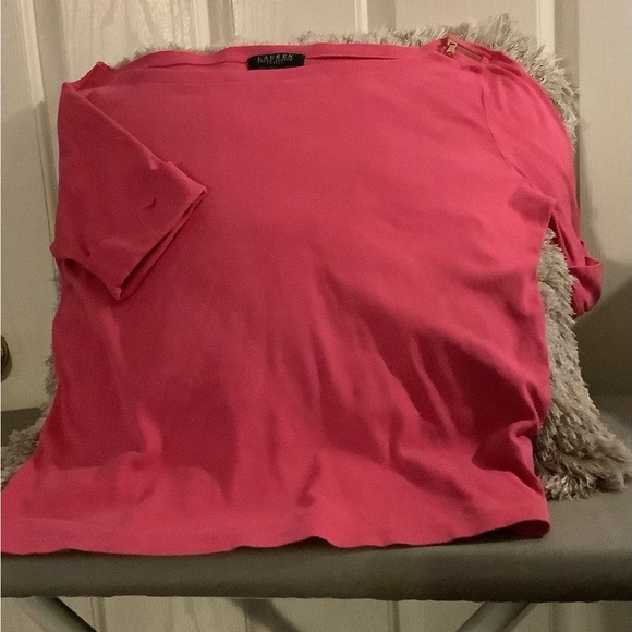 Ralph Lauren Brand pink boatneck collar - Picture 3 of 7